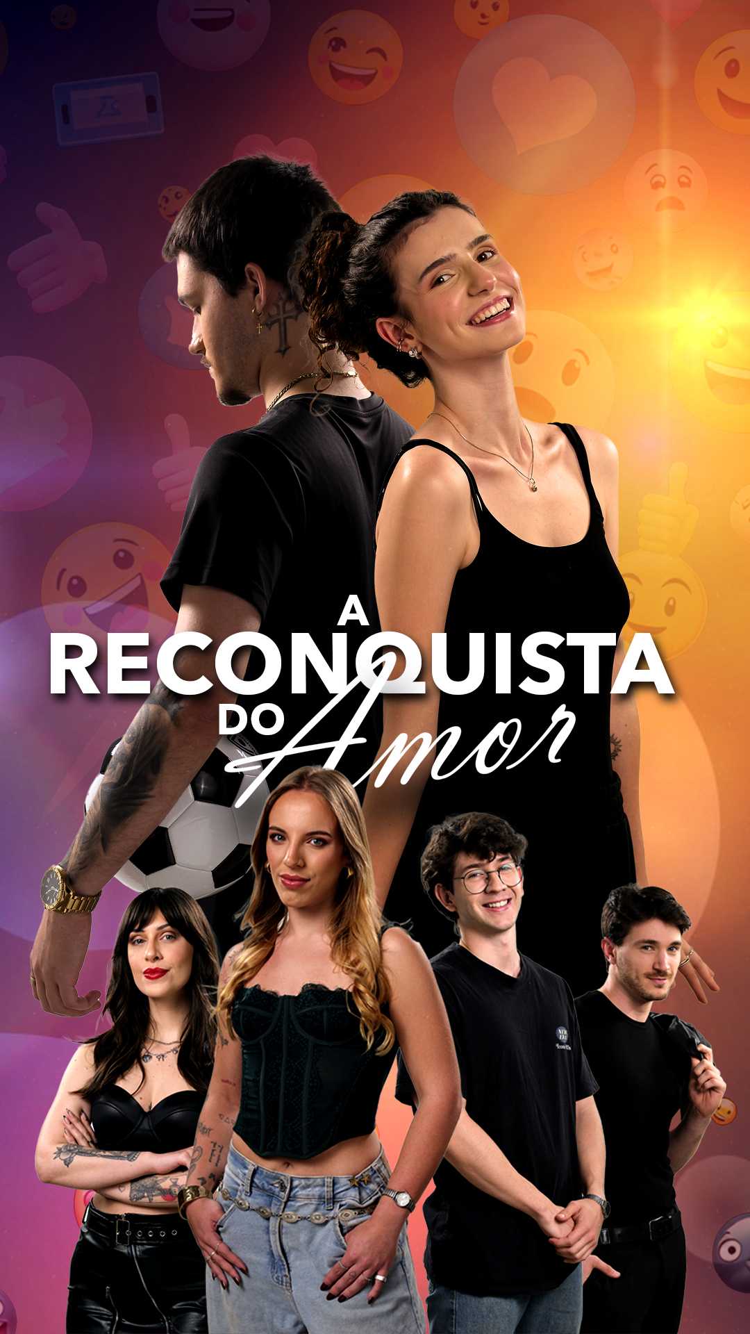 Capa de A Reconquista do Amor